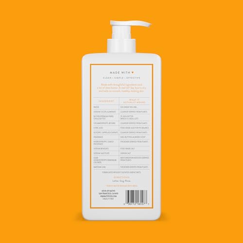 Native Moisturizing Body Wash with Shea Butter & Almond - 18 oz