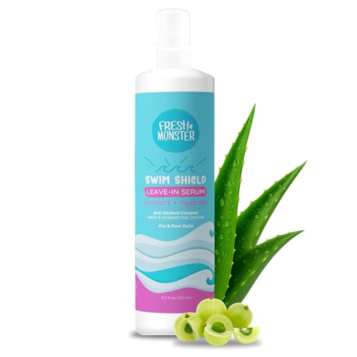 Kids Swim Shield Hair Protectant Spray - Chlorine & Sun Barrier, 8.5 oz