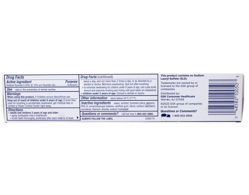 Biotene Fluoride Toothpaste for Dry Mouth - Fresh Mint, 4.3oz Pack of 2