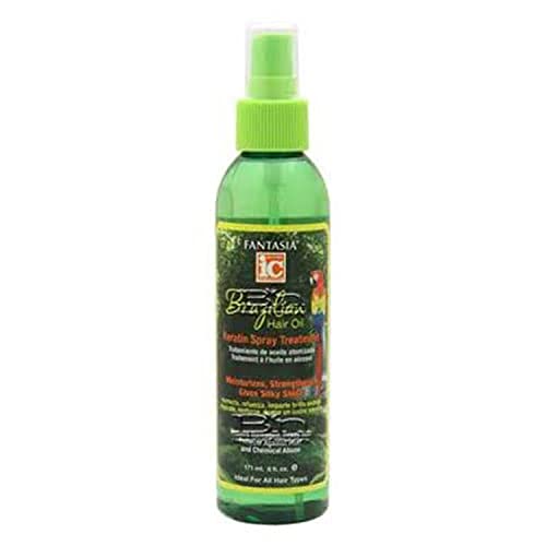 Fantasia Brazilian Hair Oil Spray - 6 Oz for Shine & Treatment