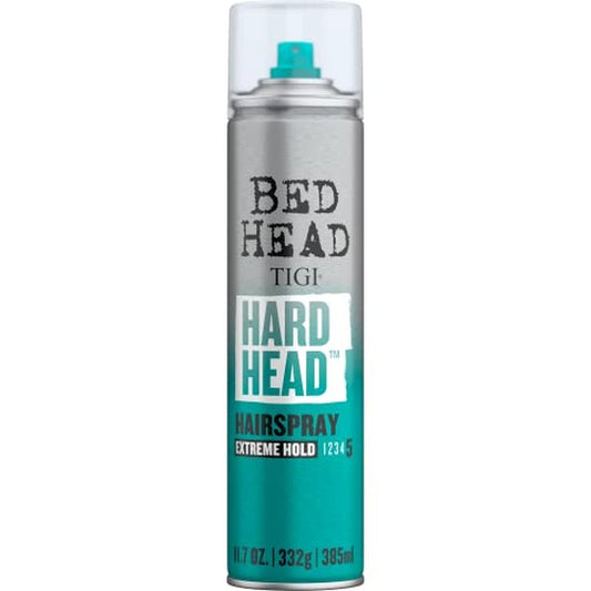 TIGI Bed Head Hard Head Hair Spray ? Extra Strong Hold for All Day Style and All Hair Types, 11.7 oz