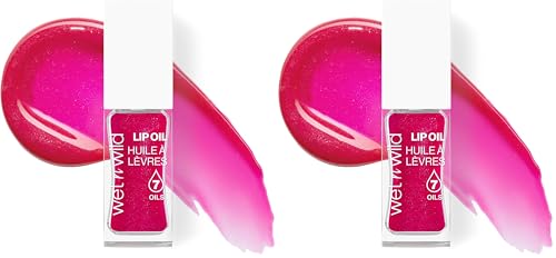 wet n wild Lip Oil - Dress Code, Lightweight Hydrating Tinted Oil (Pack of 2)