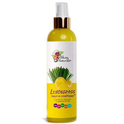 Alikay Naturals Lemongrass Leave-In Conditioner - Moisturizing Hair Spray 8oz