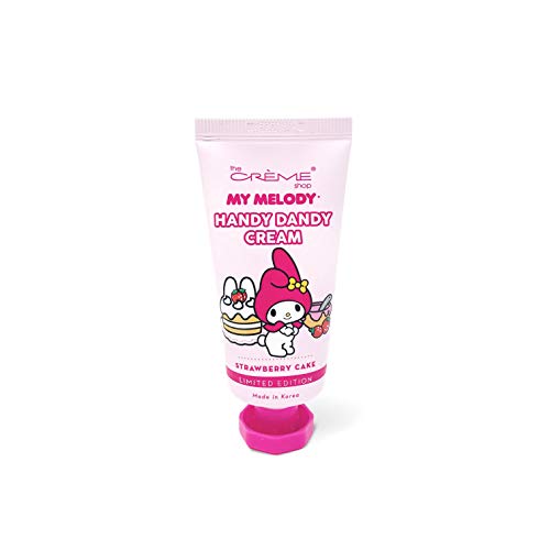 The Crème Shop Hello Kitty Strawberry Cake Hand Cream - Portable Hydrating Moisturizer