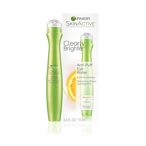 Garnier Clearly Brighter Anti-Puff Eye Roller with Caffeine & Vitamin C
