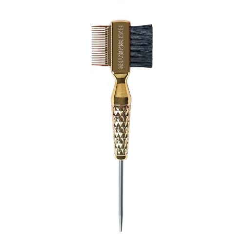 Style Factor Mini Hammer Brush for Edges & Baby Hair – Travel Size