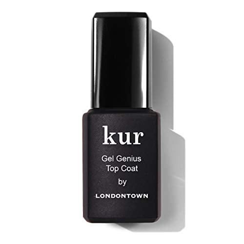 LONDONTOWN Gel Genius Top Coat for Long-Lasting Shine - 2 Piece Set