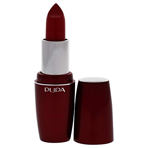 Pupa Milano Volume Lipstick - Hydrating Cream Formula, 401 Red Passion - 0.12 Oz