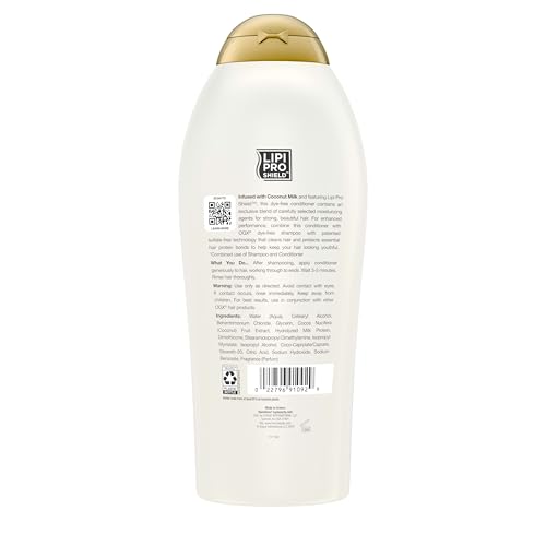 OGX Nourishing + Coconut Milk Conditioner 25.4 fl oz - Hydrating & Restoring