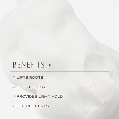 INNERSENSE Organic Volumizing Foam 2.37 Fl Oz | Root Lift & Body