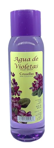 Agua de Violetas Violet Water Splash Cologne 16 Fl Oz - Crusellas