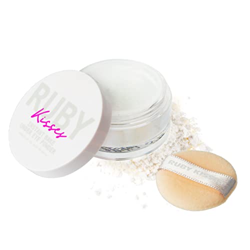 Ruby Kisses Instant Bake Undereye Powder - Vegan Brightening Formula