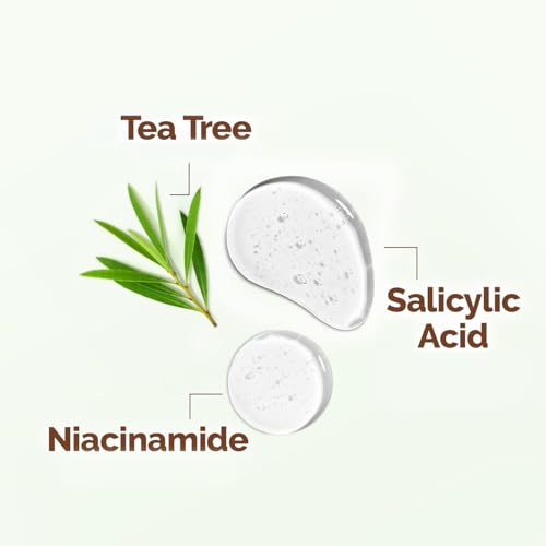 MAMAEARTH Tea Tree Face Wash with Neem - 250ml Pump Bottle
