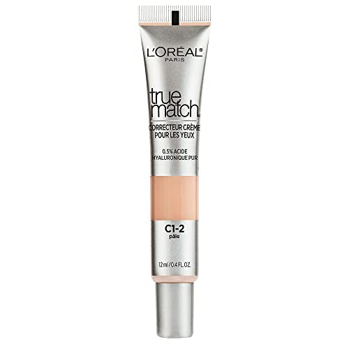 L'Oreal Paris True Match Eye Cream Concealer - Fair C1-2, 0.4 fl oz