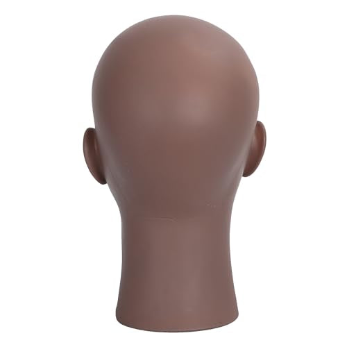 Simnient Bald Mannequin Head for Wig Making, Styling, and Makeup Training