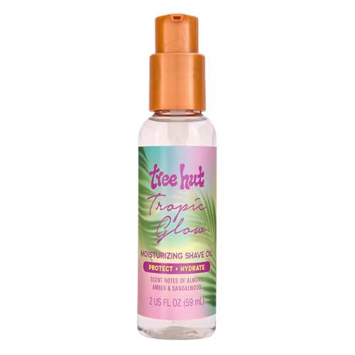 Tree Hut Mini Tropic Glow Shave Oil - 2 Fl Oz, Hydrating Formula