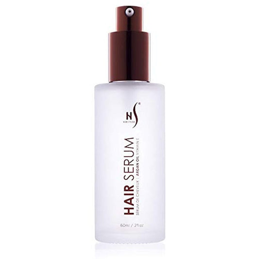HerStyler Hair Repair Serum - Argan Oil Hair Serum for Frizzy and Damaged Hair - For Frizz, Styling and Shine - Lightweight - Hydrating - Fast Absorbing - For Thicker, Fuller Hair - 2 Fl Oz - 1 Pack