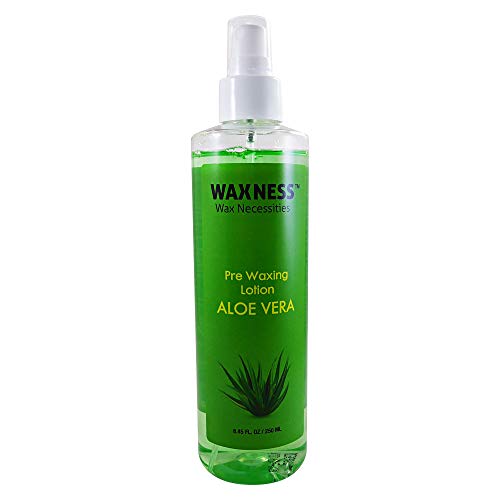 Waxness Pre-Waxing Lotion with Aloe Vera, 250ml Skin Prep Cleanser