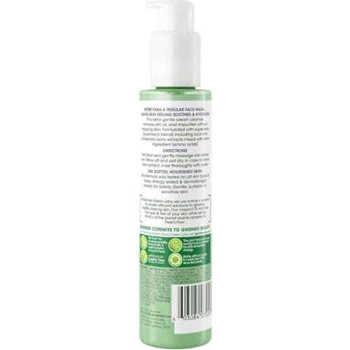 Garnier Green Labs Amino-Berry Facial Cleanser for Sensitive Skin 5.07 fl oz