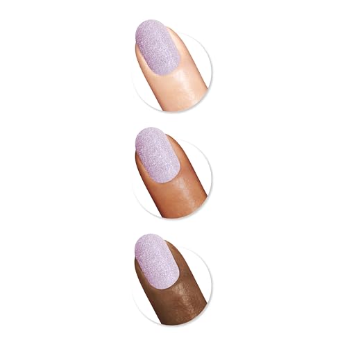 Sally Hansen Insta-Dri Sand Nail Polish 138 Spice Oasis | Quick Dry, Long Lasting Light Purple