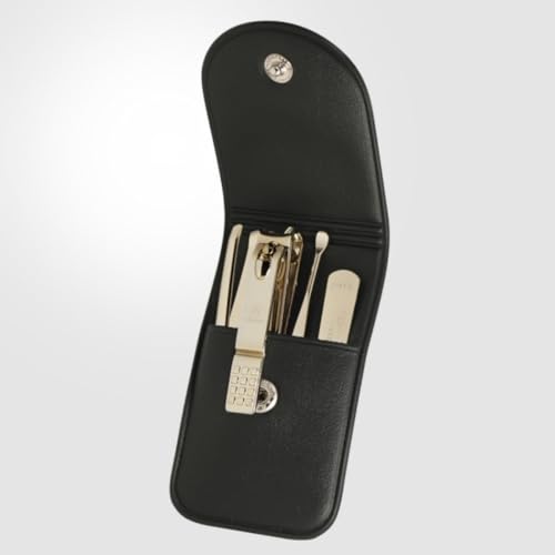 Three Seven (777) Travel Manicure & Grooming Kit - 4 Pcs, Made in Korea