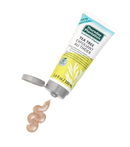Thursday Plantation Tea Tree Face Exfoliator & Scrub - 3.4 fl oz