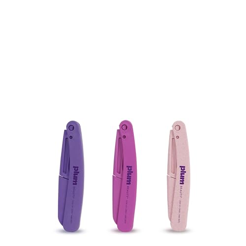 Plum Beauty Dermaplaning Razors for Face & Eyebrow, 8-Count Set