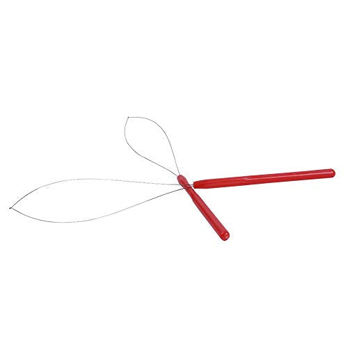 Hair Extension Loop Needle Kit - 6 Pcs Plastic Hook Tools