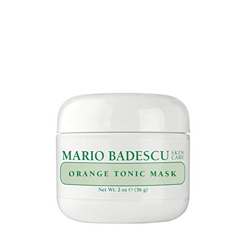 Mario Badescu Orange Tonic Face Mask for Oily & Sensitive Skin - Deep Cleansing, Pore Refining, 2 Fl Oz