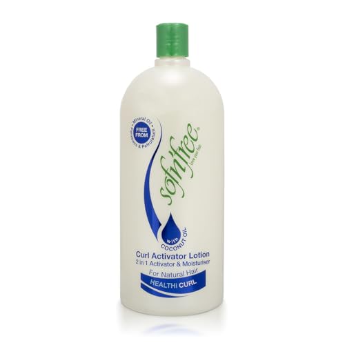Sofn'free Moisturizer & Curl Activator Lotion 33.81 fl oz Pack of 1 for Natural & Curly Hair
