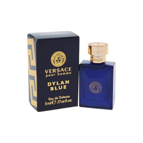 Versace Dylan Blue Mini Eau de Toilette for Men - 0.17 oz