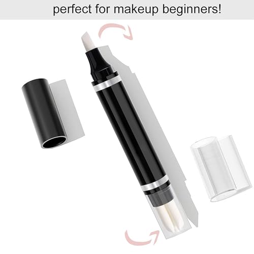 MIESCHER Eye Makeup Remover Pen - Precision Cleansing Stick with 3 Heads