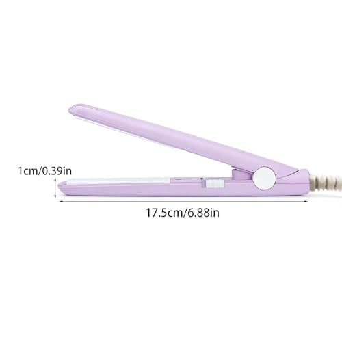 Mini Hair Straightener with Ceramic Plates for Easy Styling