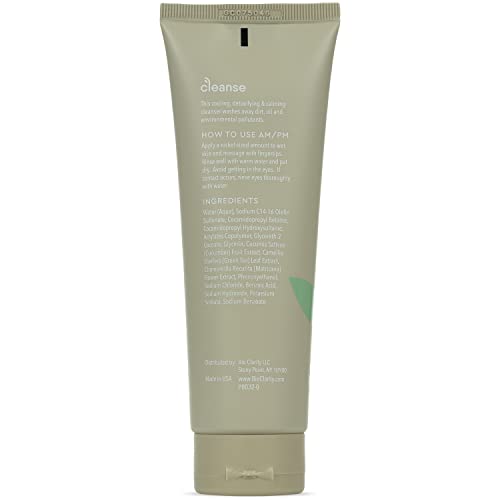 BioClarity Face Cleanser | Vegan Gentle Wash for Sensitive Oily Skin