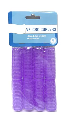 Self-Grip Hair Curlers - 8-Piece Set for Quick Curls