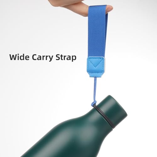 Konokyo 25 oz Insulated Stainless Steel Water Bottle with Strap