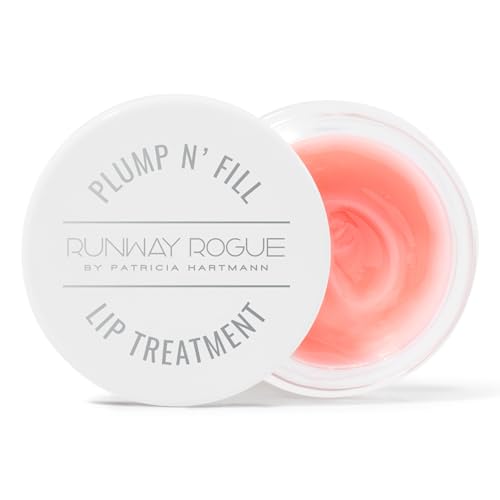 Runway Rogue Plump N’ Fill Lip Treatment - Hydrating Vegan Lip Mask, 3.35oz