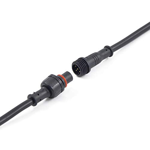 5 Pairs 5-Pin Waterproof Electrical Connectors with 20cm Cable