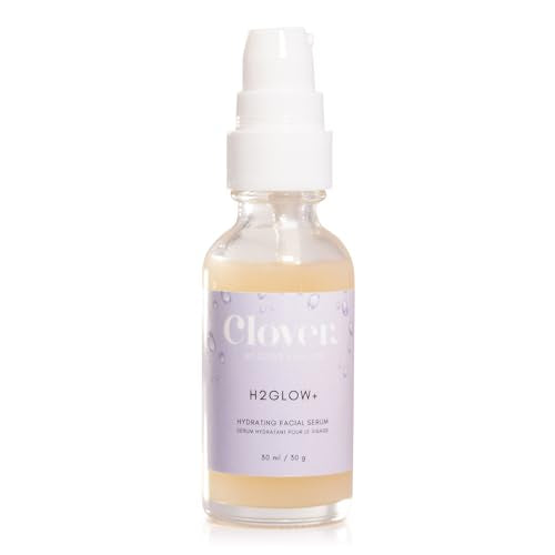 Clover H2Glow+ Hydrating Face Serum for Acne-Prone Skin, 1 oz