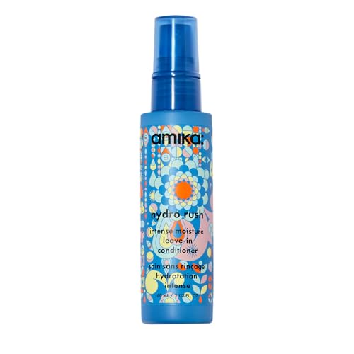 Amika Hydro Rush Leave-In Conditioner 2 Fl Oz - Intense Moisture with Hyaluronic Acid
