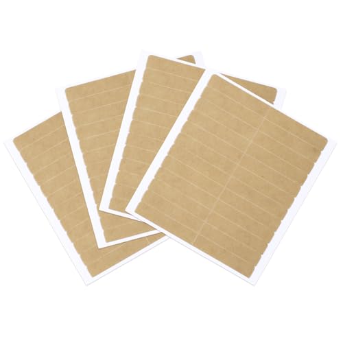 GOO GOO Double Sided Hair Extension Tape, 48 Pieces, Invisible Adhesive Tabs