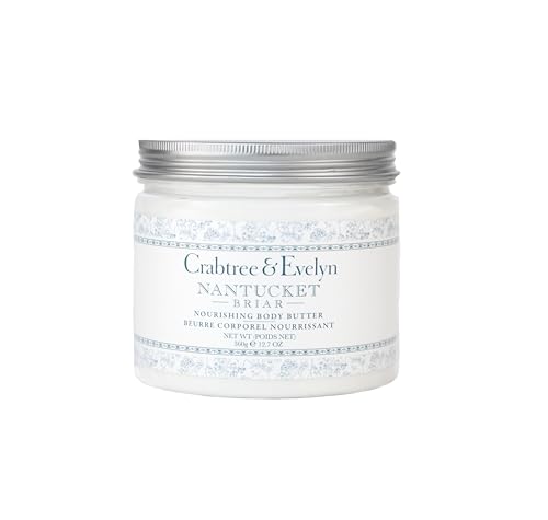 Crabtree & Evelyn Nantucket Briar Body Butter - Nourishing Moisturizer for Dry Skin