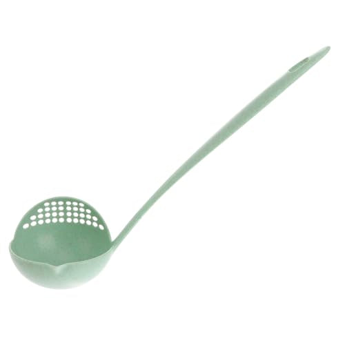 Ciieeo 2-in-1 Straining Ladle with Filter and Pour Spout - 11.41 Inch