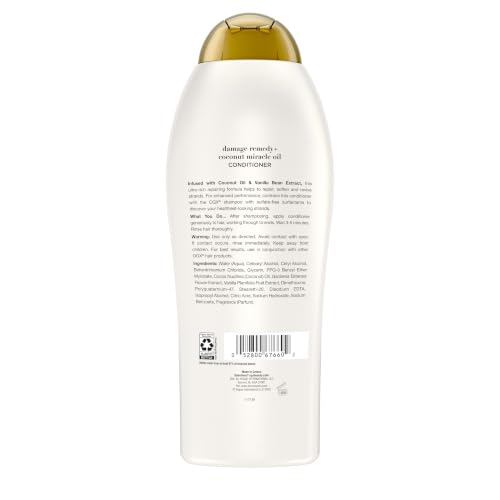 OGX Extra Strength Coconut Miracle Oil Conditioner for Dry Hair - 25.4 oz