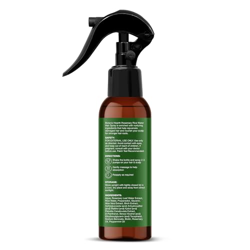 Botanic Hearth Rosemary & Rice Water Hair Growth Spray - 6.8 fl oz