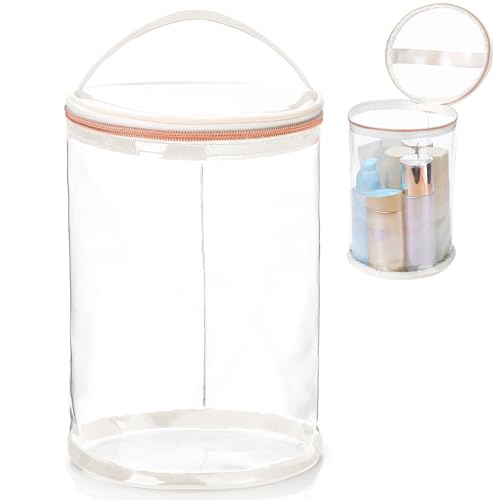 Sanwuta Clear Lotion Bag - White Makeup & Toiletry Organizer