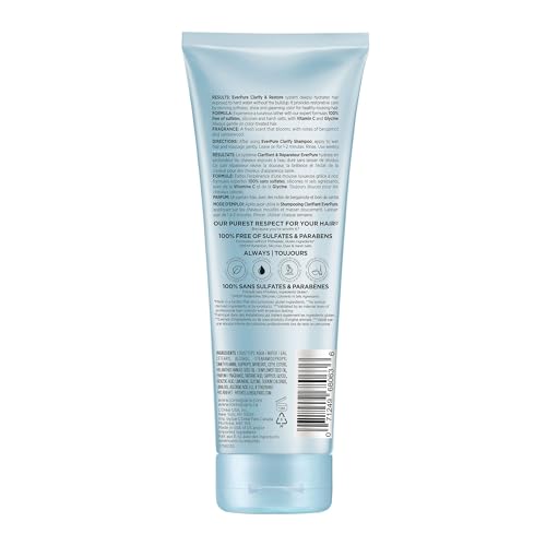 L'Oreal Paris EverPure Restore Conditioner 6.8 Fl Oz (Pack of 2) - Moisturizing for Color-Treated Hair