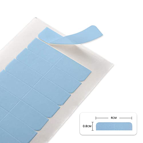 YILITE 180 Pieces Double-Sided Hair Extension Tape Tabs - 4x0.8cm