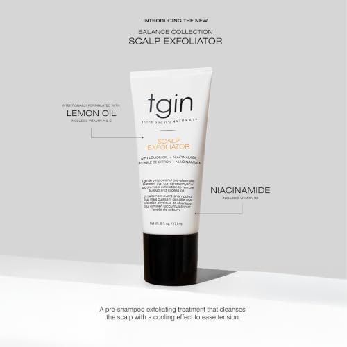 tgin Scalp Exfoliator & Buildup Remover Treatment, 4 oz