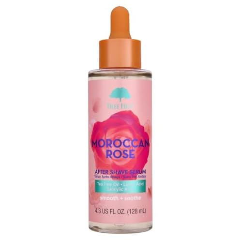 Tree Hut Moroccan Rose After Shave Serum, Helps Keep Skin Smooth & Soothed After Shaving, Sensitive, 4.3 Fl Oz